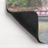 San Antonio River Walk Mousepad (Ecke)
