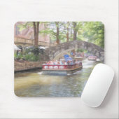 San Antonio River Walk Mousepad (Mit Mouse)