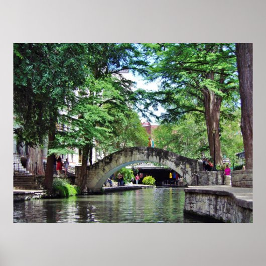 San Antonio River Walk Poster (Vorne)