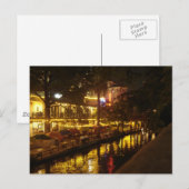San Antonio River Walk Postkarte (Vorne/Hinten)