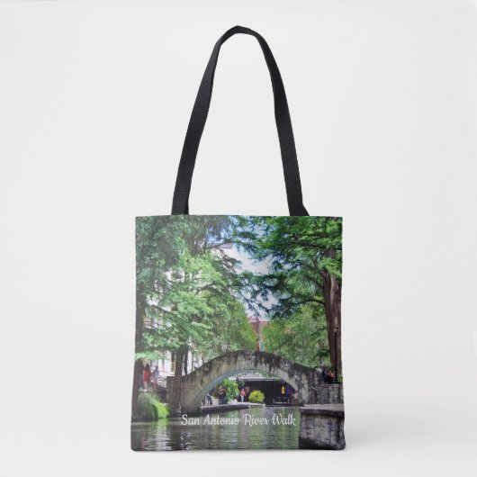San Antonio River Walk Tote Bag Tasche (Vorderseite)