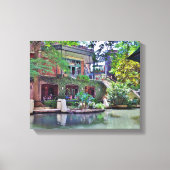 San Antonio Riverwalk Leinwanddruck (Vorderseite)