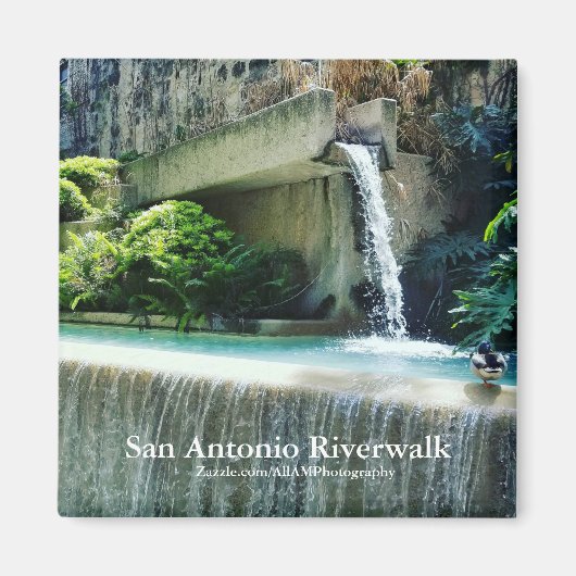 San Antonio Riverwalk Magnet (Vorne)