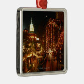 San Antonio Riverwalk nachts Ornament Aus Metall (Rechts)