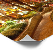 San Antonio Riverwalk über das Weihnachtsgebäck Poster (Ecke)