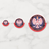 San Antonio Round Polish Texan Konfetti (Vorderseiten)