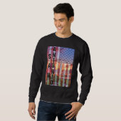 San Antonio Skyline Texas Sweatshirt (Vorne ganz)