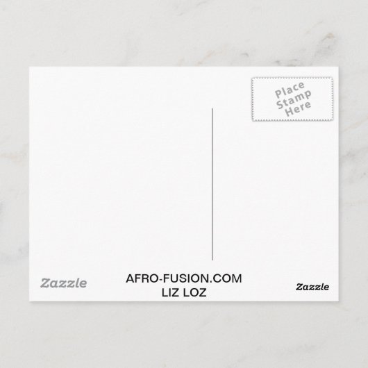 SAN ANTONIO/ ST ANTHONY POSTKARTE (Rückseite)