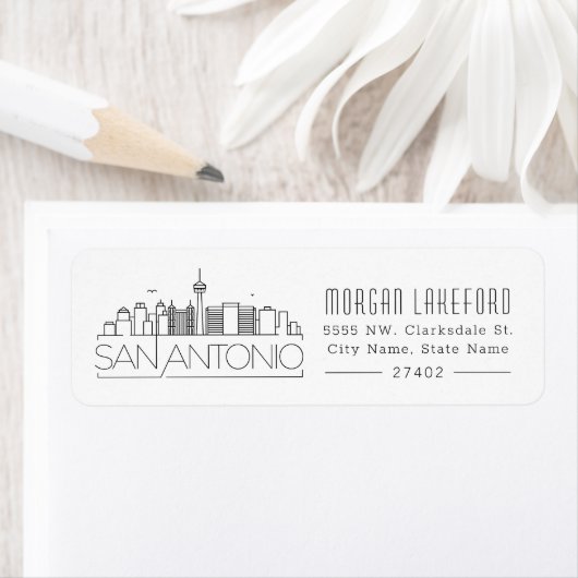 San Antonio Stylized Skyline | (Insitu)