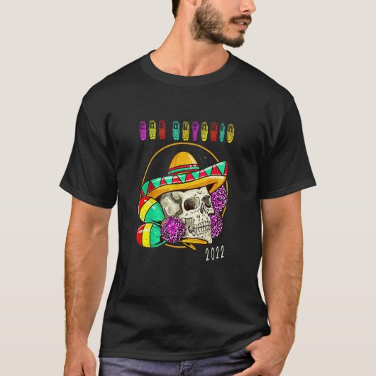 San Antonio Texas 2022 Souvenir Fiesta Mexican Ar T-Shirt (Vorderseite)