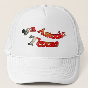 San Antonio Texas 3D Truckerkappe