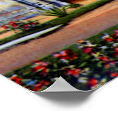 San Antonio Texas Alamo Poster (Ecke)