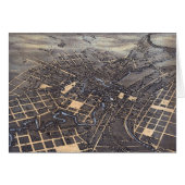 San Antonio, Texas, Antike Luftkarte, 1873 (Vorderseite (Horizontal))