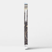 San Antonio, Texas, Antike Luftkarte, 1873 Case-Mate iPhone Hülle (Rückseite / Links)