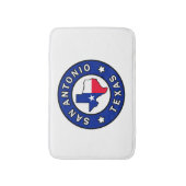 San Antonio Texas Badematte (Vorderseite Vertikal)