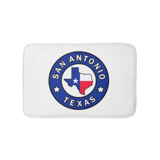 San Antonio Texas Badematte (Vorderseite)
