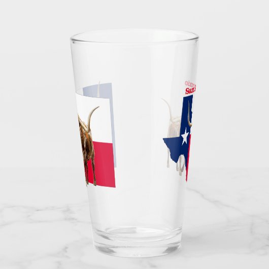 San Antonio, Texas, Bierglas Glas (Rechts)