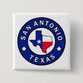 San Antonio Texas Button (Vorderseite)
