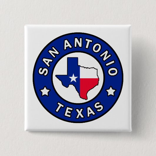 San Antonio Texas Button (Vorderseite)