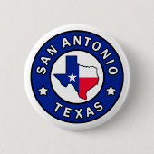 San Antonio Texas Button (Vorderseite)
