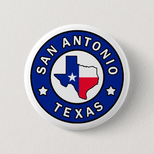 San Antonio Texas Button (Vorderseite)
