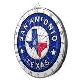 San Antonio Texas Dartscheibe (Vorderseite rechts)