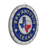 San Antonio Texas Dartscheibe (Vorderseite Links)