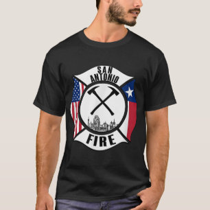 San Antonio Texas Fire Rescue Department Firefight T-Shirt