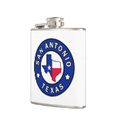 San Antonio Texas Flachmann (Links)