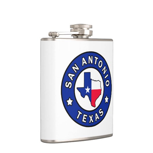 San Antonio Texas Flachmann (Rechts)