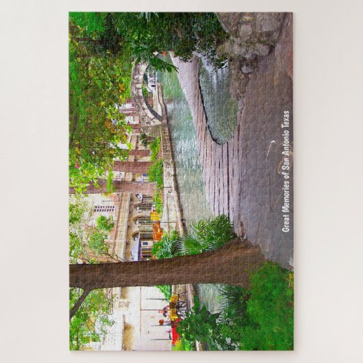 San Antonio Texas. Jigsaw Puzzle (Vertikal)