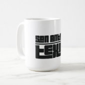 San Antonio - Texas Kaffeetasse (Vorderseite Links)
