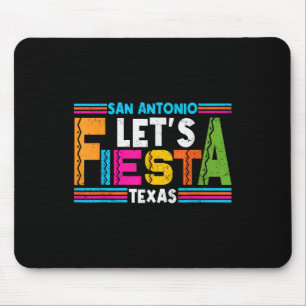 San Antonio Texas Lasse Fiesta Cinco De Mayo Party Mousepad