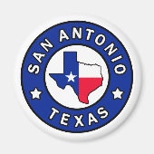 San Antonio Texas Magnet (Vorne)