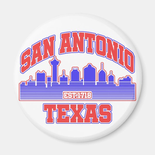 San Antonio, Texas Magnet (Vorne)
