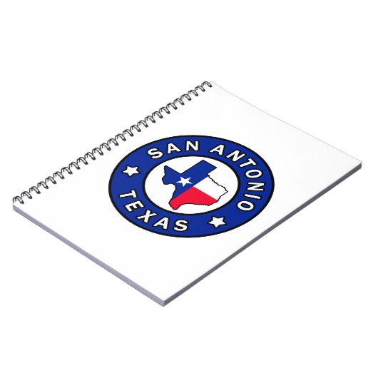 San Antonio Texas Notizblock (Linke Seite)