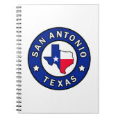 San Antonio Texas Notizblock (Vorderseite)