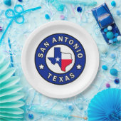 San Antonio Texas Pappteller (Party)