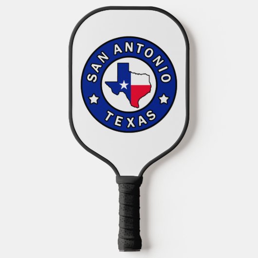 San Antonio Texas Pickleball Schläger (Vorderseite)