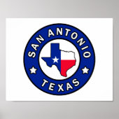 San Antonio Texas Poster (Vorne)