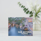 San Antonio Texas Postkarte (Stehend Vorderseite)