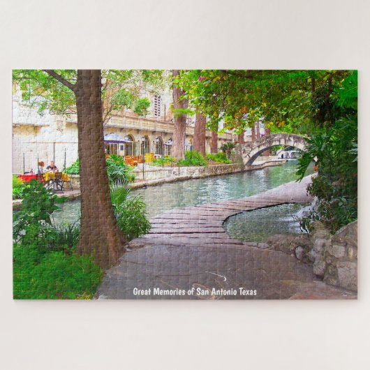 San Antonio Texas. Puzzle (Horizontal)