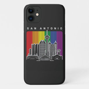 San Antonio Texas Rainbow Flag LGBTQAI Pride Case-Mate iPhone Hülle