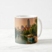 San Antonio Texas Reise River Walk Kaffeetasse (VorderseiteRechts)
