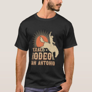 San Antonio Texas Rodeo Western Cow T-Shirt