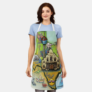 San Antonio Texas Schürze