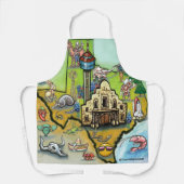 San Antonio Texas Schürze (Vorderseite)