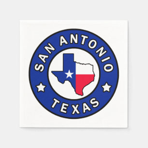 San Antonio Texas Serviette