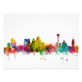 San Antonio Texas Skyline Fotodruck (Vorne)