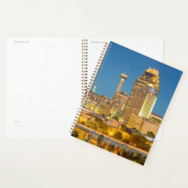 San Antonio Texas Skyline Kalenderplaner Planer
